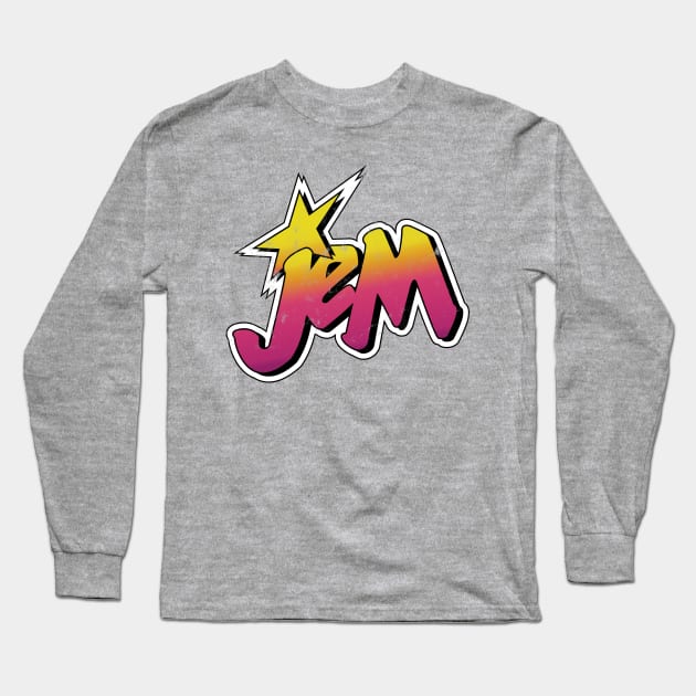 Jem and The Holograms Long Sleeve T-Shirt by MalcolmDesigns